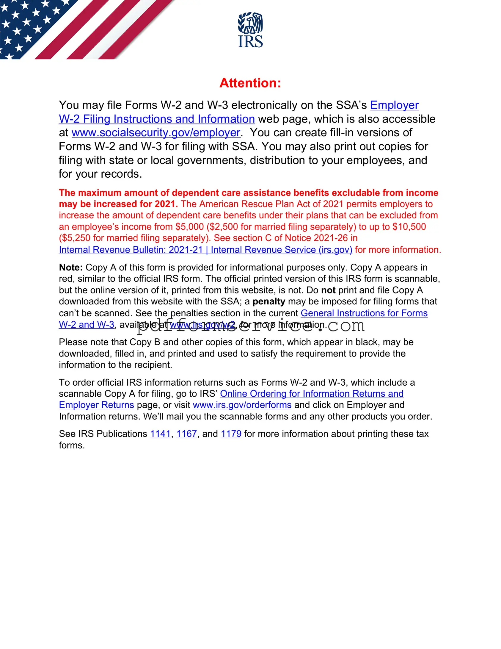 Free IRS W-2 PDF Form